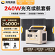 UDPOWER一度電戶(hù)外電源220V大功率大容量 1800W 1.2度電胡椒白電源+240W太陽(yáng)能板