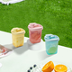 特百惠（Tupperware） 迷你纖巧壺 350ML彩色酵素果醋壺塑料水壺帶刻度咖啡杯 350ml纖巧壺三件套