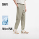 森馬（Semir）[商場同款]休閑褲男吸濕速干錐形褲2025夏長褲易打理101325127110