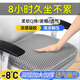 冰涼蜂窩凝膠坐墊夏季夏天座墊屁墊座椅通風(fēng)椅墊冰墊辦公室子透氣 加大加厚【送網(wǎng)布】全純TPE凝膠