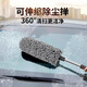 天氣不錯(cuò)汽車可伸縮超纖維納米洗車蠟拖/車撣子/洗車圓形蠟刷灰色汽車用品