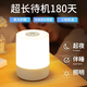 小米（MI）室護眼小夜燈床頭燈充電觸摸感應(yīng)拍拍燈喂奶燈氛圍燈 小夜燈-充電遙控款三色溫