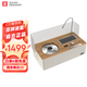 巫牌 CD播放機(jī) 桌面CD藍(lán)牙音響 高保真高解析專輯CD機(jī) 氛圍復(fù)古居家  迷星米白色藍(lán)牙版
