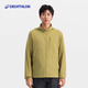 迪卡儂（DECATHLON）防曬衣原紗防曬服男外套防紫外線UPF100+防潑水涼感透氣 H500-男款-金綠色-2025年新 2XL