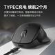 惠普（HP）人體工學(xué)鼠標(biāo)藍(lán)牙無線三模辦公輕音鼠標(biāo)多設(shè)備連接4000DPI可調(diào)節(jié) 筆記本LED大屏通用3臺設(shè)備秒切換 Engineer1無線藍(lán)牙雙模連接【黑色】