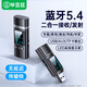 畢亞茲 藍牙接收器5.4 汽車(chē)載音頻發(fā)射器 AUX/TF卡LED數顯屏老音箱功放機有無(wú)線(xiàn)耳機3.5mm接口轉換適配器