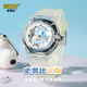 史努比（SNOOPY）運(yùn)動手表女學(xué)生兒童初高中青少年簡約透明ins風(fēng)防水石英手表 透明白【熱賣推薦】