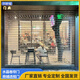 水晶卷簾門(mén)商場(chǎng)超市門(mén)店透明水晶推拉折疊門(mén)汽車(chē)美容店洗車(chē)店弧形隔斷門(mén) 按1平方米計算