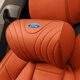FORSSK適用福特頭枕護頸枕蒙迪歐?？怂固诫U者銳際領(lǐng)睿銳界汽車(chē)用腰靠墊 福特頭枕 【橙色】1個(gè)