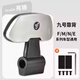 適用9號九號電動車靠背N70/N85C/F90m/BMAX/C90/E100/M95c改裝件 亮銀色【送安裝工具包】