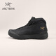 ARC'TERYX始祖鳥 KOPEC MID GTX GORE-TEX 防水 男子 徒步鞋 BLACK / BLACK/黑色/黑色 9