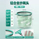 漁之源（Yuzhiyuan）抄網(wǎng)頭抄網(wǎng)網(wǎng)兜防掛魚(yú)網(wǎng)輕硬競技網(wǎng)頭撈魚(yú)配件釣魚(yú)漁具用品 40cm 新品定制網(wǎng)頭淺綠【納米網(wǎng)布防掛網(wǎng)】