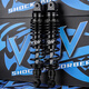 VDV VD1后減震小牛FXT NX N1S NZMIX MZMIX M395C F2Z110 E100 E80C E150MK2極核AE4 AE5后減震器 VD1-黑色（一對） VD1-290孔距（