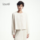 Laurèl【粘纖】 25春新款新中式白瓷提花外套女LWD361W00200 純凈白 XS 155/80A