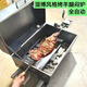 無煙全自動(dòng)帶蓋烤羊腿爐子電動(dòng)木炭悶烤羊排架旋轉(zhuǎn)碳烤雞爐商家用