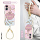 珂莉蔓適用蘋(píng)果17手機(jī)殼鏡頭全包iphone17保護(hù)套硅膠散熱帶掛繩防摔國(guó)風(fēng)高級(jí)感女生軟殼-古董白喜樂(lè)安寧