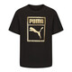 彪馬（PUMA）男女同款時尚潮流運動休閑短袖T恤689271 689271-01  XL 
