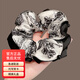 紀(jì)思梵水墨印花大腸發(fā)圈高端頭繩皮筋扎頭發(fā)發(fā)繩頭花頭飾七夕情人節(jié)禮物 水墨印花高檔發(fā)圈（禮盒裝）