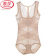 浪莎（LangSha）女超薄無(wú)痕收腹束腰提臀連體塑身衣產(chǎn)后修復美體緊身塑形束身內衣 膚色 XL -【建議101-120斤】