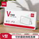 得力deliV型200*100姓名牌可折疊亞克力升級防摔桌牌立牌 三角桌擺課桌桌簽臺卡席卡殼 標簽牌TF109