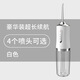 小米生態(tài)鏈同款沖牙器便攜式2025新款家用電動口腔清潔洗牙器噴水去結(jié)石洗牙機(jī)水牙線 小蠻腰沖牙器-白色 4支噴頭 豪華款