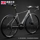 蘭令瓜車(chē)礫石公路車(chē)自行車(chē)全內走線(xiàn)超輕變速賽車(chē)男成人女學(xué)生通勤單車(chē) 雷鳴 騎士灰 瓜車(chē) 全內走線(xiàn) 彎把 700C（165-190cm） 24速 定位變速
