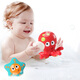 Hape【出口轉(zhuǎn)內(nèi)銷】吸吸樂(lè)戲水玩偶組章魚(yú)和海星寶寶生日禮物E0213