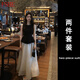 FSHE夏裝搭配氣質(zhì)穿搭一整套韓系鹽系輕熟流行漂亮半身裙夏季套裝女 兩件套 L