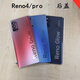 OPPO【品牌原裝】適用oppo  5G后蓋 Reno4 手機玻璃后蓋磨砂電池 Reno4Pro磨砂【晶鉆藍】帶鏡片