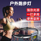 森用跑步燈戶外夜跑可充電運動型磁性多工能頭燈迷你便攜衣夾燈手電筒 多功能衣夾燈【灰色1個】贈頭帶