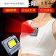 糜嵐（MieLanat）領(lǐng)夾胸?zé)舯銛y磁吸燈方便露營(yíng)夜釣應(yīng)急頭燈工作燈 硅膠衣夾跑步燈(灰色)
