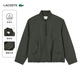 LACOSTE法國鱷魚(yú)女裝25春夏新款防潑水簡(jiǎn)約休閑夾克外套|BF7213 HCF/石黑綠 XL 42