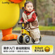 樂的童車小黃鴨嬰兒童學(xué)步車平衡車8-18個月寶寶生日周歲禮物四輪滑步車
