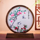 梟庭閣蘇繡擺件創(chuàng)意雙面繡桌面裝飾擺臺(tái)中國風(fēng)刺繡特色商務(wù)禮品紀(jì)念禮物 送恩師：桃李滿天下