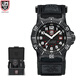 雷美諾時（Luminox）海豹突擊隊 瑞士進口4231潛水手表男魯美諾斯4230石英8年電池軍表 XS.4231.SET