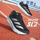 阿迪達斯 （adidas）跑鞋男鞋 秋季新款 ADIZERO  Sl2輕便運動鞋透氣緩震馬拉松跑步鞋 IF6748/一號黑/白金屬/碳黑 閃充 44.5 （內(nèi)長275mm）