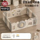 Palu卡巴魯可折疊免安裝寶寶游戲圍欄嬰兒童防護(hù)室內(nèi)家用爬行墊一體客廳地上 150*180+籃球架（適用市面上大部分地墊）