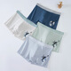 邦多拉（bangduola）青少年內褲男中學(xué)生平角褲棉質(zhì)男大童12-18歲男孩四角內褲 4條 裝-505 170 XL 【推薦110-130斤】