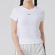 耐克（NIKE）T恤女裝 夏季新款運(yùn)動(dòng)服健身訓(xùn)練跑步鍛煉柔軟舒適透氣短袖上衣 FV5509-100 L