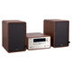安橋（ONKYO）S5藍牙CD組合音響家用客廳臥室桌面臺式大功率高保真HIFI發(fā)燒音箱 棕色CD主機+音箱套裝