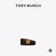 Tory Burch 湯麗柏琦  MILLER金屬皮帶腰帶TB 138935 黑色/金色 001 S  (930mm*25mm)