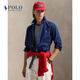 Polo Ralph Lauren 拉夫勞倫【The Hamptons系列】男裝 25春季經(jīng)典版型斜紋棉布襯衫 410-深藍色 M