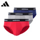 阿迪達斯ADIDAS男士?jì)妊澞屑兠捱\動(dòng)跑步防磨腿高彈力三角內褲