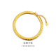 金至尊（3D-GOLD)金鱗黃金手鏈實(shí)心999足金古法手鏈本命年男女款蛇年七夕禮物計(jì)價(jià) 金重8.77克(配珠寶禮盒)-男女同款