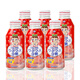 不二家白桃汁飲料 日本原裝進(jìn)口桃子水蜜桃果肉粒果汁飲料兒童網(wǎng)紅飲品 含果肉白桃味 380g*6瓶