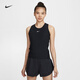 耐克（NIKE）官方女子速干網球背心夏季新款運動拼接 DRI-FIT FD5585 010黑/白 S