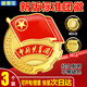 迪麥佳 【開(kāi)學(xué)季】共青團團徽 胸章標準款 別針磁扣款 學(xué)生團員團徽  團徽2CM別針款 3枚裝