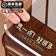 俏佰姿軟玻璃pvc桌布透明餐桌墊防水防油免洗塑料水晶板防燙茶幾桌面墊 【高分子持久防油防滲】透明3.0 80*140cm【真足厚非虛標】
