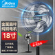 美的（Midea）工業(yè)電風(fēng)扇立式大風(fēng)量金屬扇葉強力商用節能交流定頻電扇家用20吋大頭扇客廳臥室落地扇 FS45-23A
