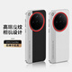 STRYFER【秒變相機(jī)】適用OPPO Find X8s+手機(jī)殼oppofindx8s+保護(hù)殼套大孔全包防摔皮紋電鍍銀色+黑色